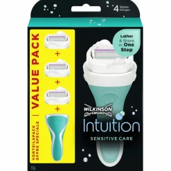 Scheren & Ontharen<Wilkinson Intuition 2 in 1 Sensitive Care Scheermes Voordeelverpakking 1 set