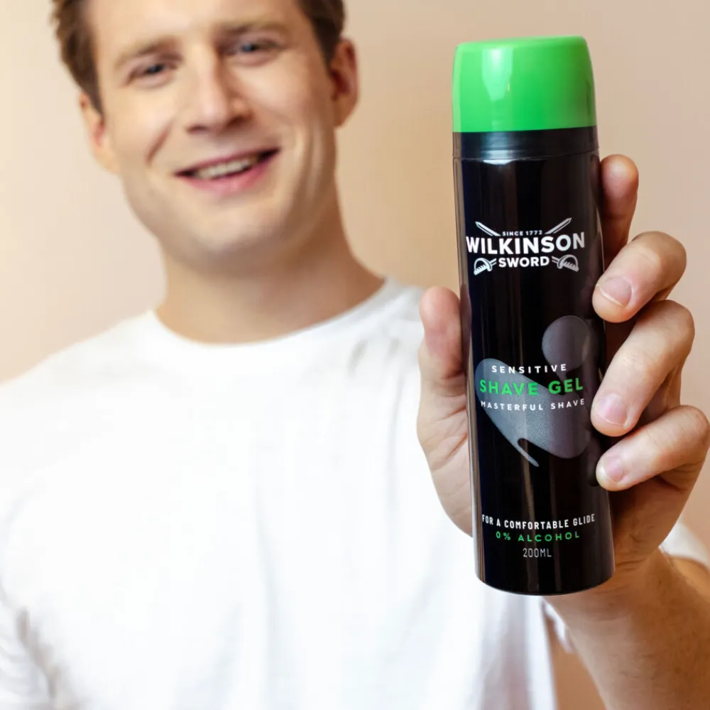 Sensitive Shave Gel 200 ml^Wilkinson Online