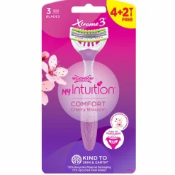 Vrouwen Wegwerpscheermesjes Xtreme 3 My Intuition 6 stuks^Wilkinson Best