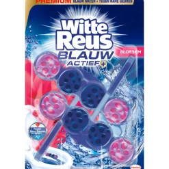 Toiletblok Blauw Actief Bloesem 2 stuks^Witte Reus Hot