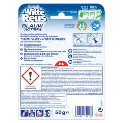 Toiletblok Blauw Actief Hygiëne^Witte Reus