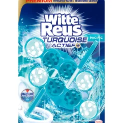 Toiletartikelen<Witte Reus Toiletblok Turquoise Actief 2 stuks