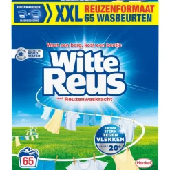 Wasmiddel Poeder 65 Wasbeurten 3,25 kg^Witte Reus Hot
