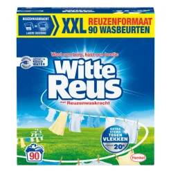 Waspoeder Wit 90 Wasbeurten 4,5 kg^Witte Reus Best
