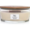 Geurkaars Ellipse Vanilla Bean 454 gr^WoodWick Clearance