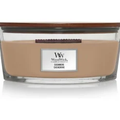Kaarsen|Geurkaarsen<WoodWick Geurkaars Ellipse Cashmere 454 gr
