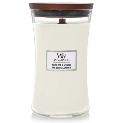 Geurkaars Large White Tea & Jasmine 611 gr^WoodWick Outlet