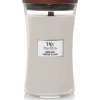 Kaarsen|Geurkaarsen<WoodWick Geurkaars Large Warm Wool 611 gr