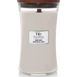 Kaarsen|Geurkaarsen<WoodWick Geurkaars Large Warm Wool 611 gr