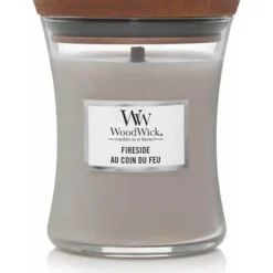 Geurkaars Medium Fireside 275 gr^WoodWick Outlet