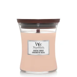 Kaarsen|Geurkaarsen<WoodWick Geurkaars Medium Coastal Sunset 275 gr