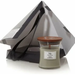 Kaarsen|Geurkaarsen<WoodWick Geurkaars Mini Fireside Deluxe Geschenkset 85 gr