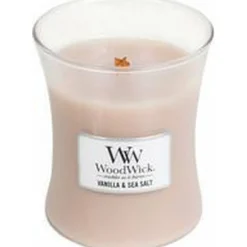 Kaarsen|Geurkaarsen<WoodWick Geurkaars Mini Vanilla & Sea Salt 85 gr