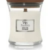 Geurkaars Mini White Teak 85 gr^WoodWick Sale