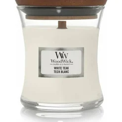 Geurkaars Mini White Teak 85 gr^WoodWick Sale
