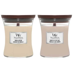 Geurkaars Vanilla Pakket^WoodWick Best