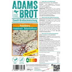 Bakken<Adams 3x Brot Broodmix Helles 250 gr