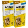 Vlo, Teek & Worm<AdTab 2x Anti Vlo en Teek Kauwtabletten Hond 1,3-2,5 kg 3 tabletten