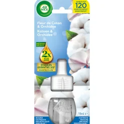 Luchtverfrisser<Air Wick 6x Elektrische Luchtverfrisser Katoen & Orchidee 19 ml
