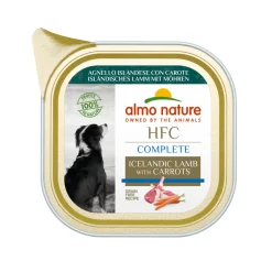Hondenvoer<Almo Nature 17x HFC Alu Hondenvoer Nat Blikje Lam & Wortel 85 gr