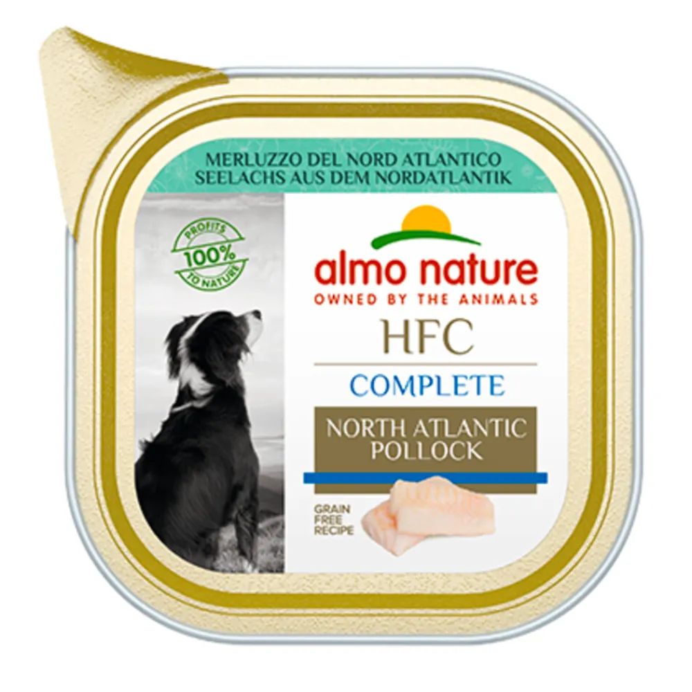 17x HFC Alu Hondenvoer Nat Blikje Pollachius 85 gr^Almo Nature Sale