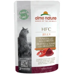 Discount 24x HFC Jelly Kattenvoer Nat Blikje Tonijnfilet & Kreeft 55 gr Kattenvoer