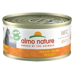 24x HFC Jelly Kattenvoer Nat Kip 70 gr^Almo Nature Online