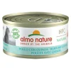Kattenvoer<Almo Nature 24x HFC Natural Kattenvoer Nat Blikje Kip met Quinoa 70 gr