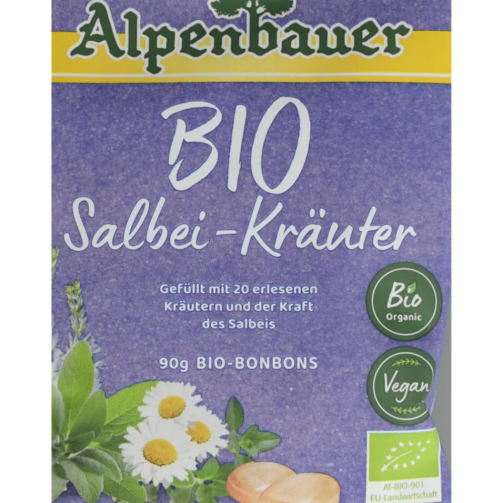 Snoep<Alpenbauer 3x Bonbons Salie 90 gr