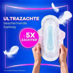 Discount 8x Maandverband Platinum Normal 24 stuks Intiemhygiëne