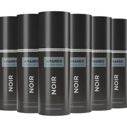6x Deodorant Spray Noir 150 ml^Amando Clearance