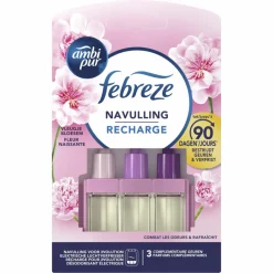 Luchtverfrisser<Ambi Pur 7x 3volution Vleugje Bloesem Navulling 20 ml