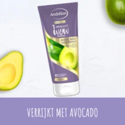 6x 1 Minuut Wow Masker Avocado SOS Repair 180 ml^Andrélon Sale