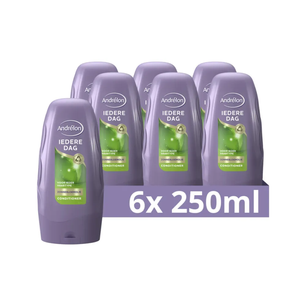 Conditioner<Andrélon 6x Conditioner Iedere Dag 250 ml