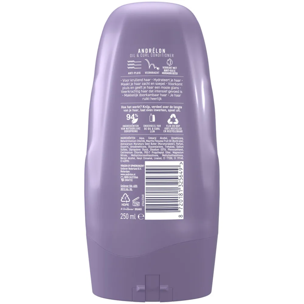 Conditioner<Andrélon 6x Conditioner Oil & Curl 250 ml