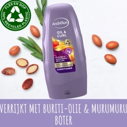 Conditioner<Andrélon 6x Conditioner Oil & Curl 250 ml