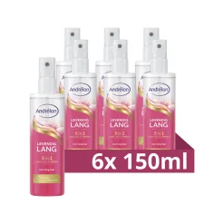Sale 6x 5-in-1 Anti-Klit Spray Levendig Lang 150 ml Haarmasker
