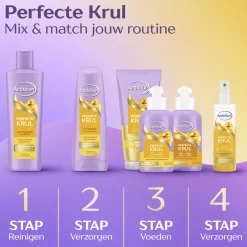 Haarmasker<Andrélon 6x Leave-In Creme Perfecte Krul 200 ml