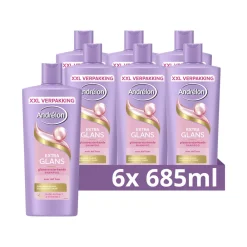 6x Shampoo Extra Glans 685 ml^Andrélon Discount