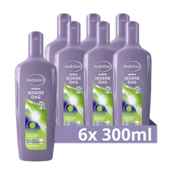 6x Shampoo Iedere Dag For Men 300 ml Shampoo