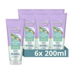 Shampoo<Andrélon 6x Shampoo Scrub Kokos Volume Boost 200 ml
