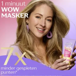 6x WOW Masker Levendig Lang 180 ml^Andrélon Hot
