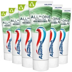 Spoelen & Poetsen<Aquafresh 6x Tandpasta All-in-One Protection Antibacterial Action 75 ml