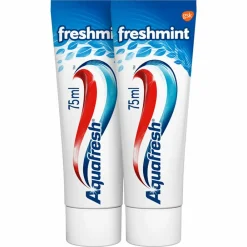 3x Tandpasta Freshmint 3in1 Gezonde Tanden 2 x 75 ml^Aquafresh Hot