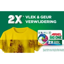 Wasmiddel<Ariel 4x 3in1 Wasmiddel Pods The Big One Color 15 stuks
