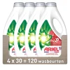 4x Vloeibaar Wasmiddel +Ultra Vlekverwijderaar 30 Wasbeurten 1350 ml^Ariel Discount