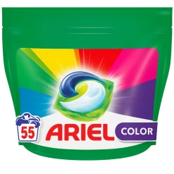Online 2x Wasmiddel 3in1 Pods Color 55 stuks Wasmiddel