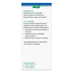 Organen|Speciale Bestanddelen<A.Vogel 2x Cranberry Monarda 30 tabletten