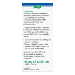 Weerstand & Energie<A.Vogel 2x Echinaforce Sterk 60 tabletten