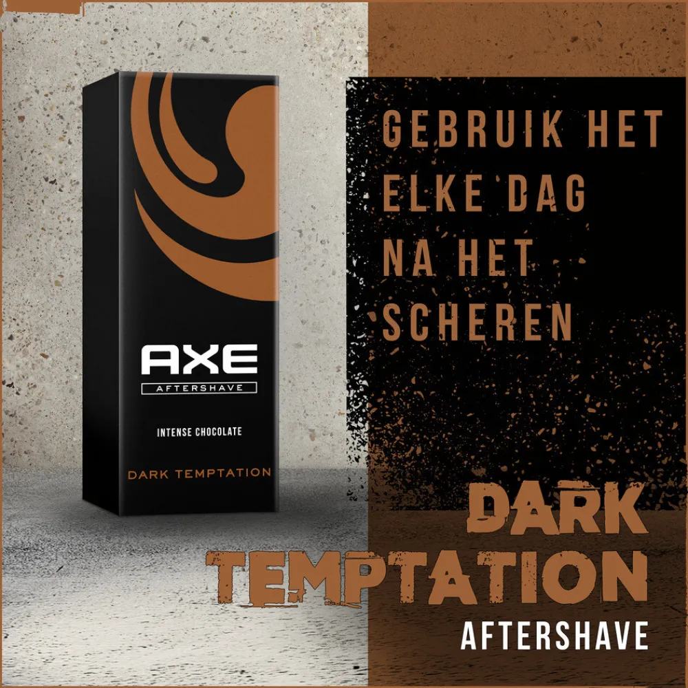 New 12x Dark Temptation Aftershave 100 ml Heren Scheren & Ontharen